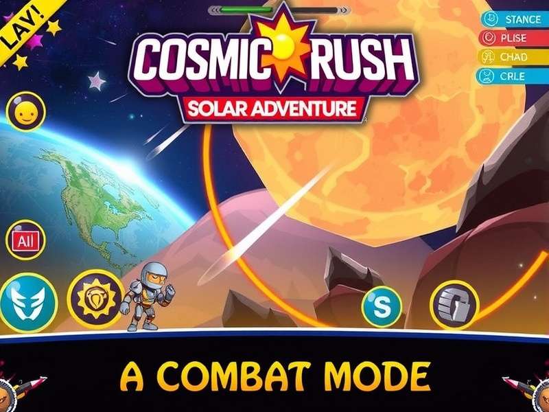Cosmic Rush Solar Adventure Combat Mode